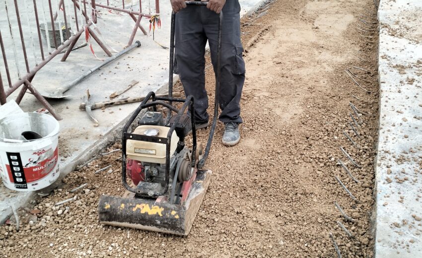 ECHBP - Travaux de réparation piste